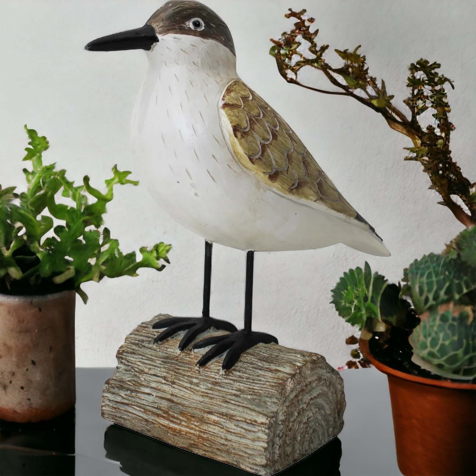 Bird Sand Piper Natural Ornament - The Renmy Store Homewares & Gifts 