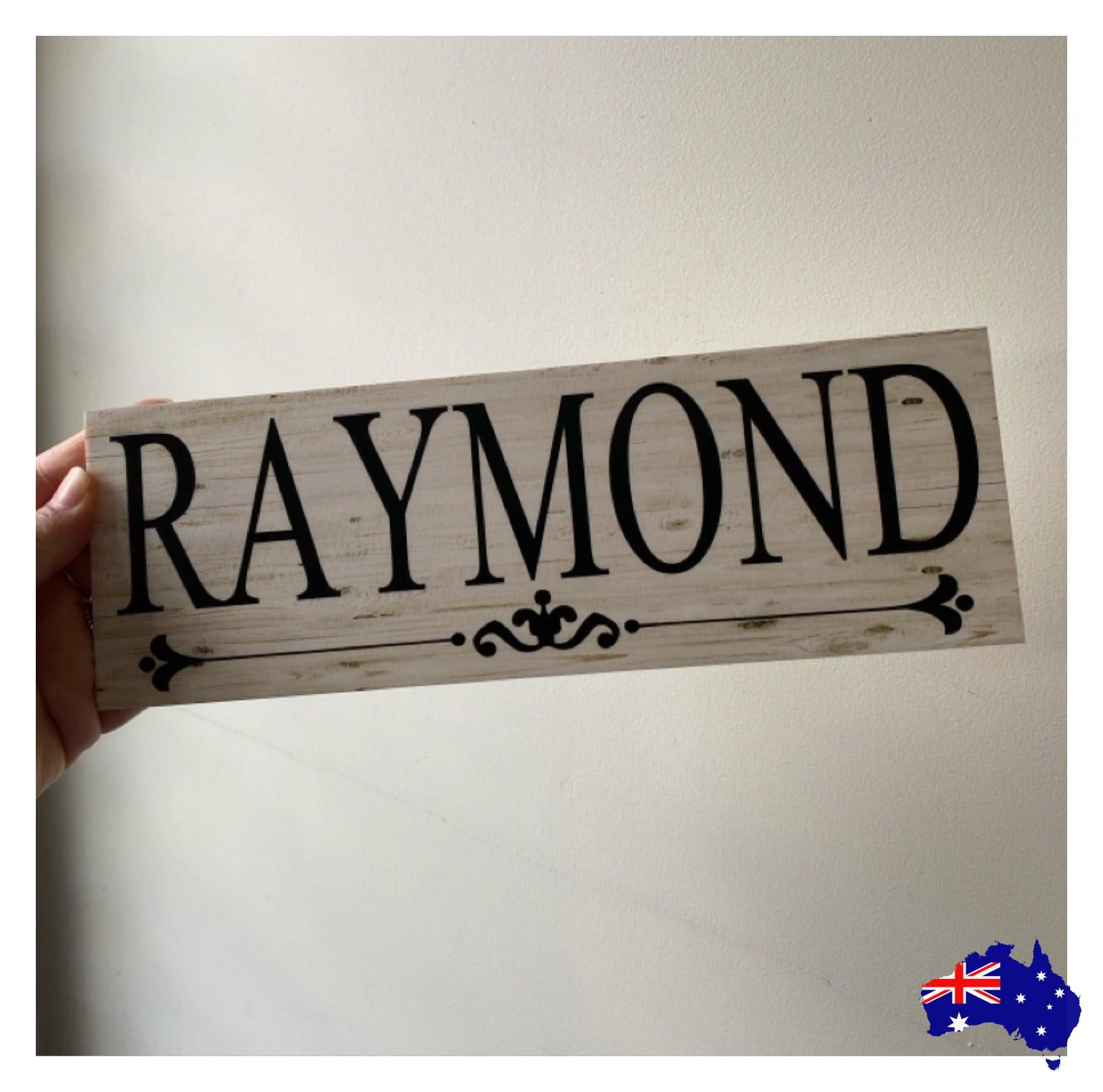 Residence House Surname Name Custom Personalised Sign - The Renmy Store Homewares & Gifts 