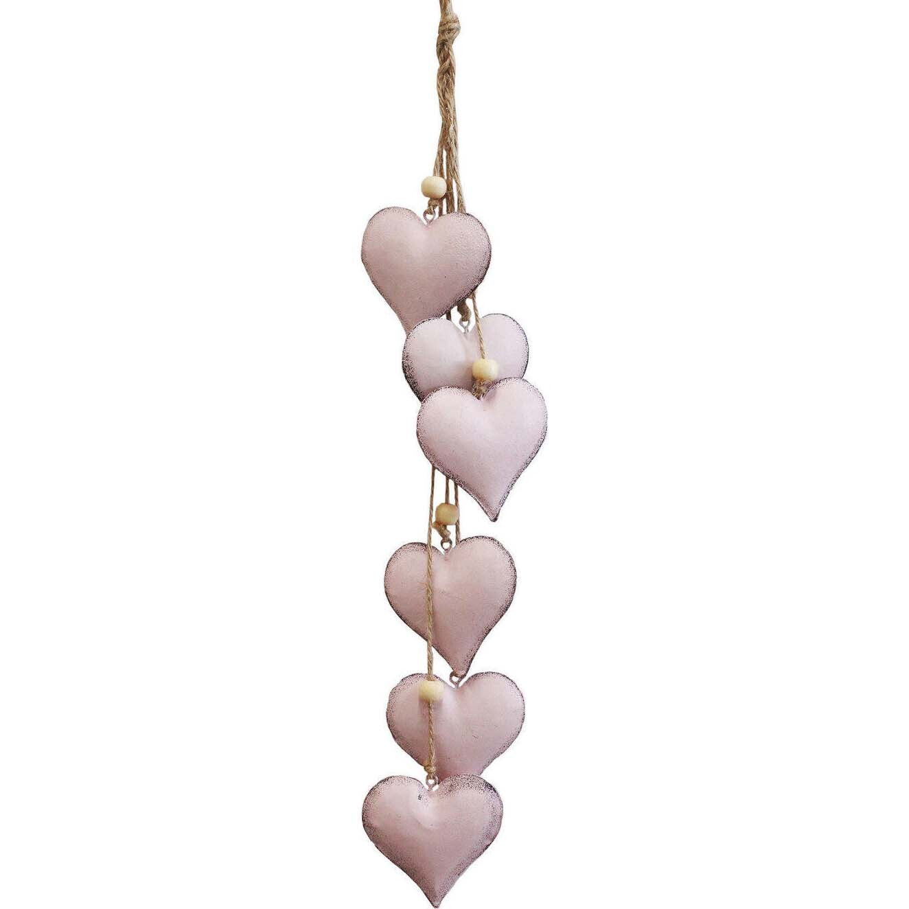 Heart Hearts Pink Trialling - The Renmy Store Homewares & Gifts 
