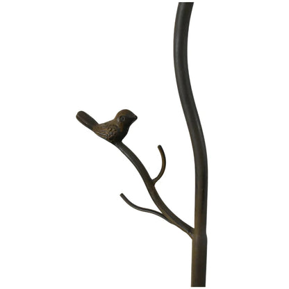 Bird Feeder Branch Stake Heart Metal 120cm
