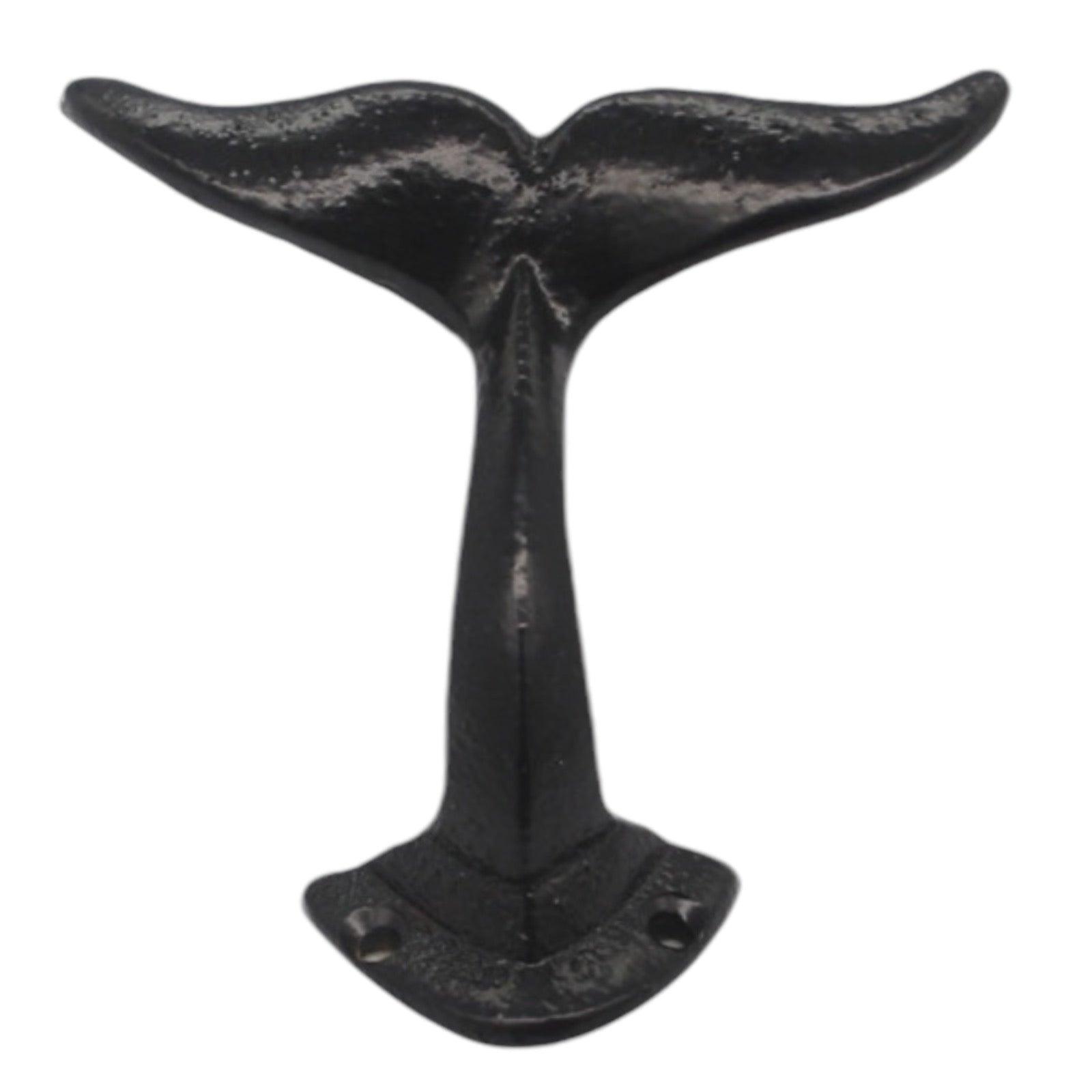 Hook Whale Tail Rustic Cast Iron - The Renmy Store Homewares & Gifts 