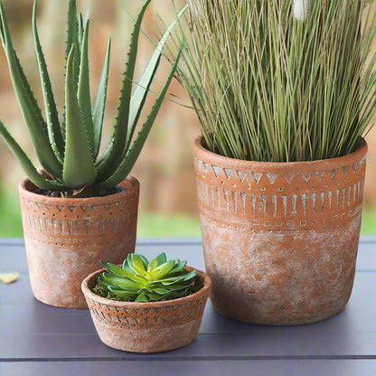 Terracotta Pot Planter Garden Vintage Earth Range