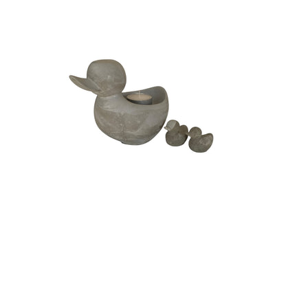 Duck Ducklings Tealight Candle Holder Aussie Handmade Concrete
