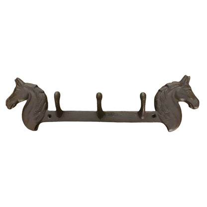 Hook Horse Horses Farmhouse Country Cast Iron