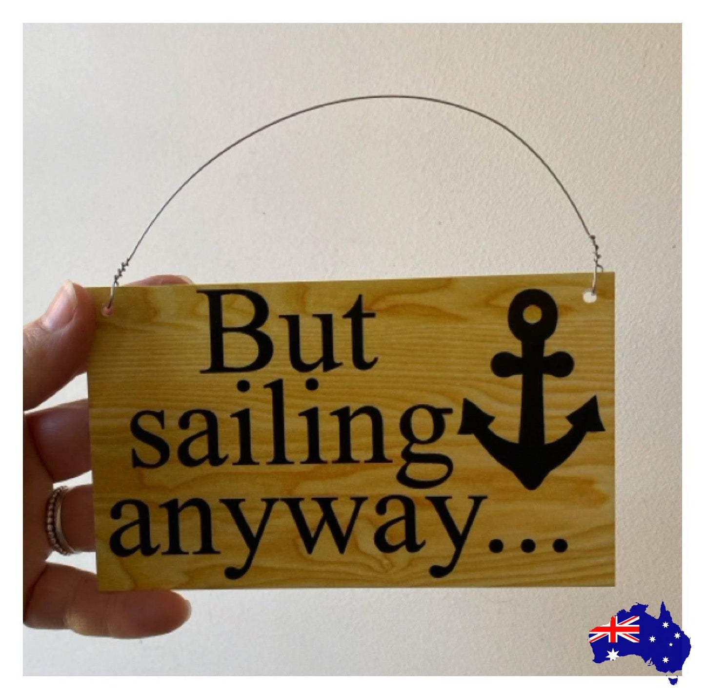 Anchor Nautical Custom Personalised Sign - The Renmy Store Homewares & Gifts 