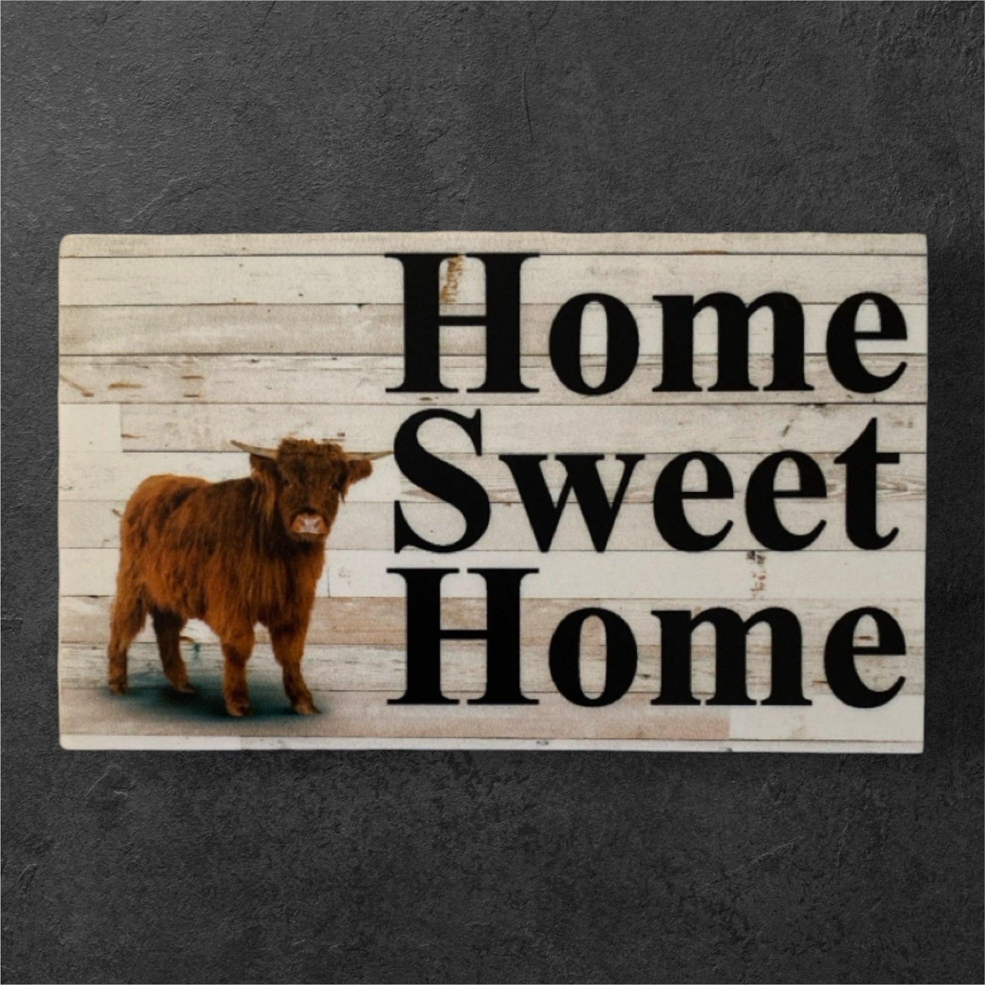 Cow Heifer Wood Utensil Socks Home Sign Gift Set - The Renmy Store Homewares & Gifts 