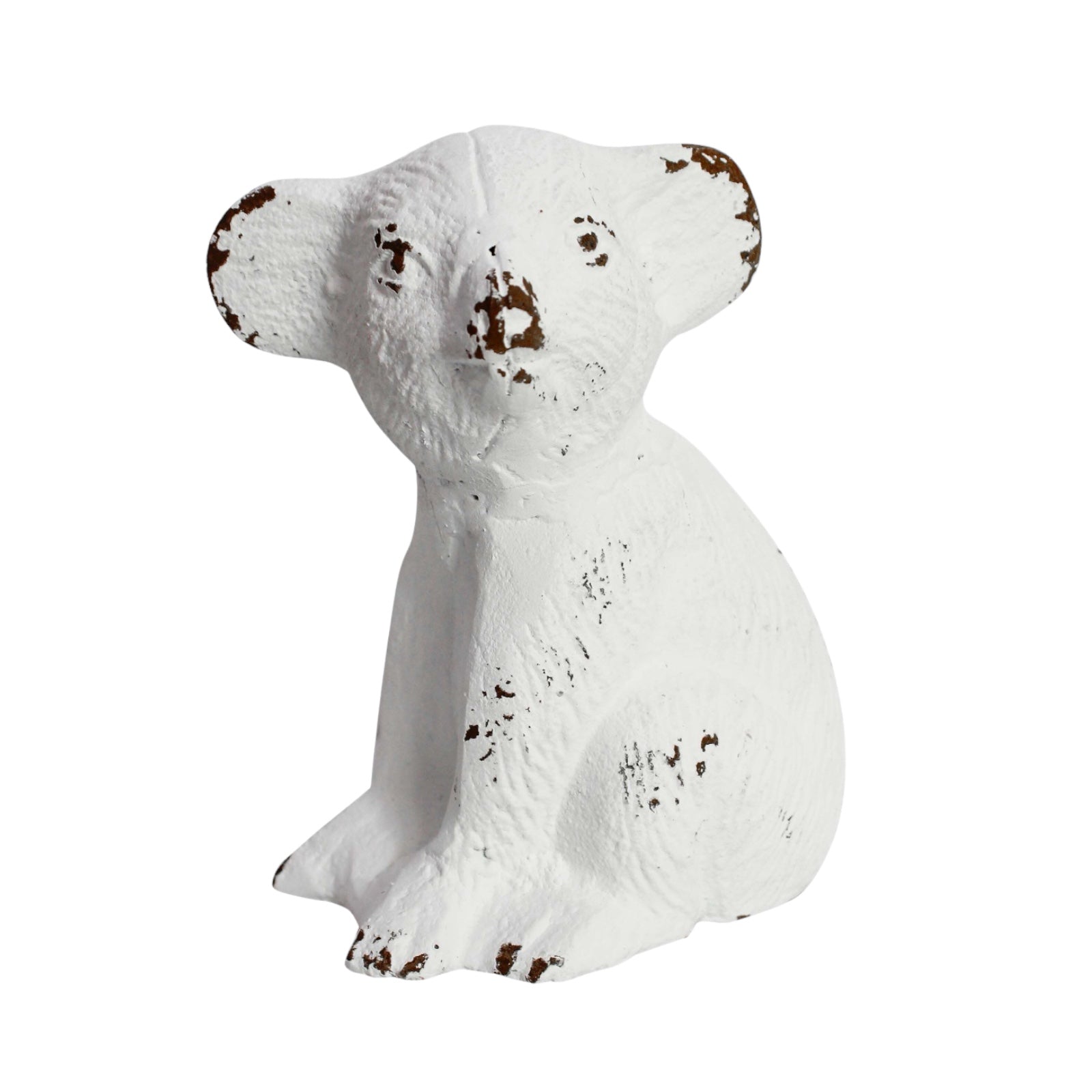 Koala Cast Iron Metal Rustic White - The Renmy Store Homewares & Gifts 