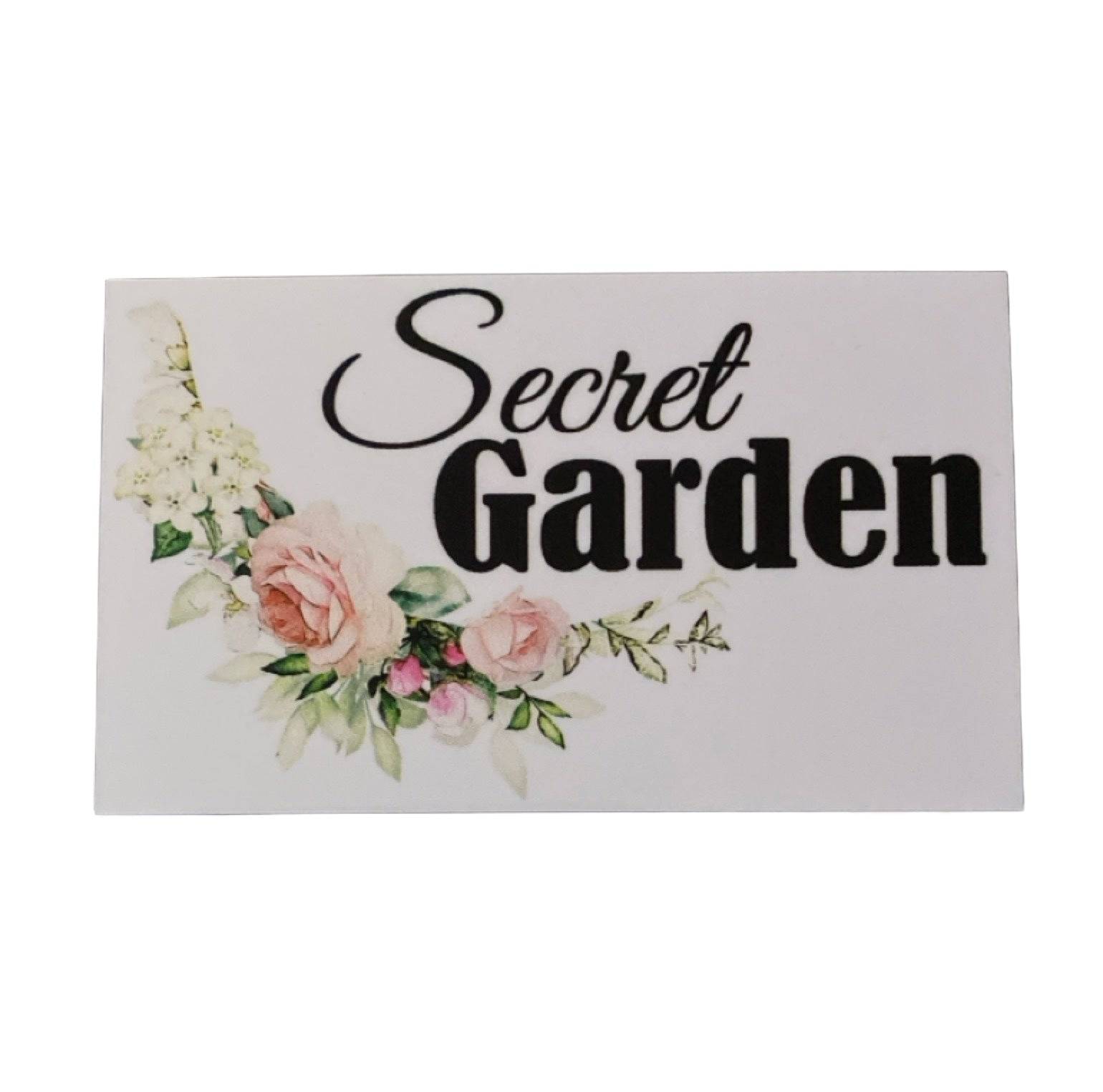 Secret Garden Floral Sign - The Renmy Store Homewares & Gifts 