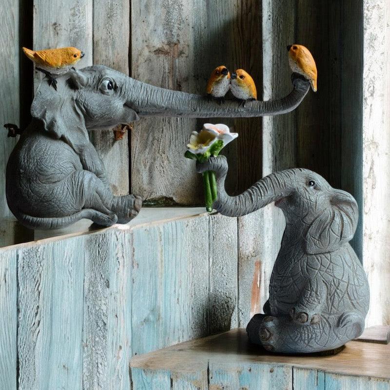 Cute animal elephant ornaments - The Renmy Store Homewares & Gifts 