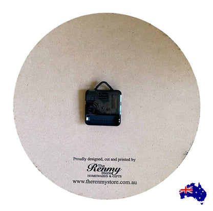 Clock Wall Wooden French Provincial Aussie Made