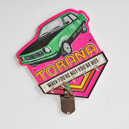 Holden Torana Key Hook Rack Vintage Cast Iron 22cm
