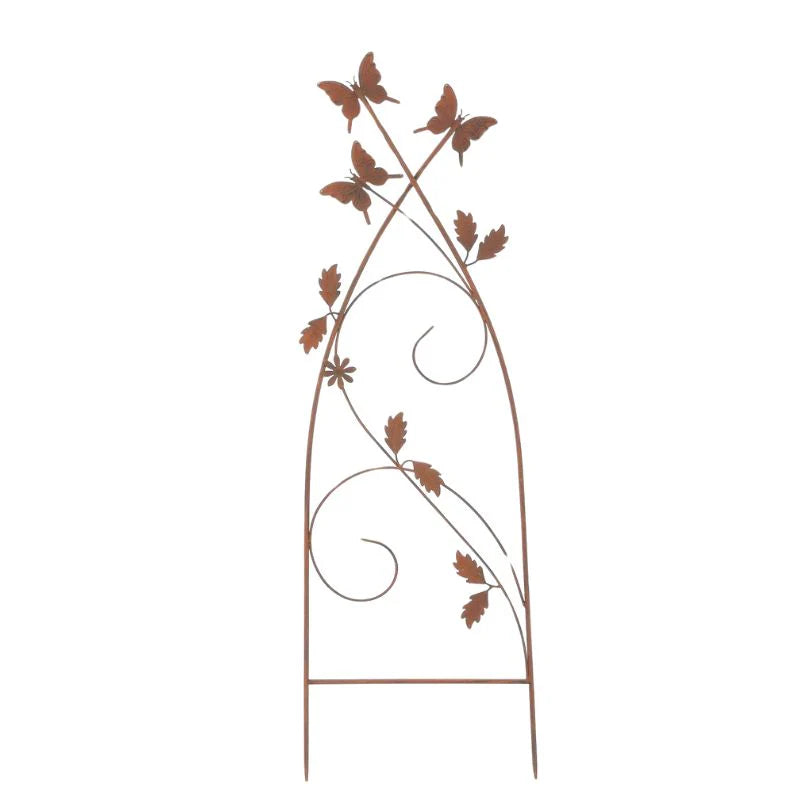Trellis Stake Plant Support Garden Butterfly