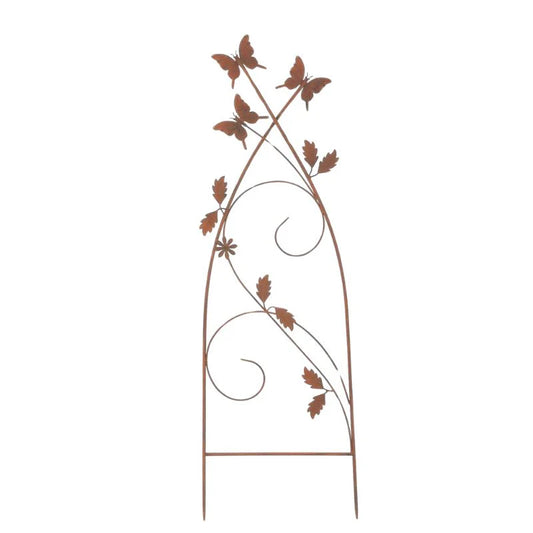 Trellis Stake Plant Support Garden Butterfly