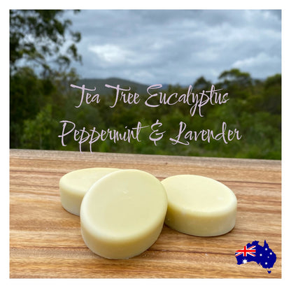 Soap Natural Olive Oil Tea Tree Eucalyptus Peppermint Lavender Handmade