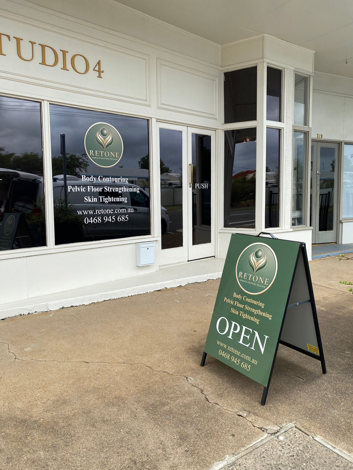 A-Frame Double-Sided Custom Personalised Metal Sign | 60x45cm & 60x90cm | Australian Made Business Signage