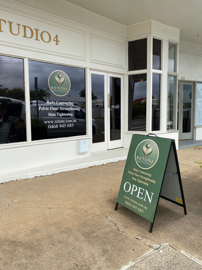 A-Frame Double-Sided Custom Personalised Metal Sign | 60x45cm & 60x90cm | Australian Made Business Signage