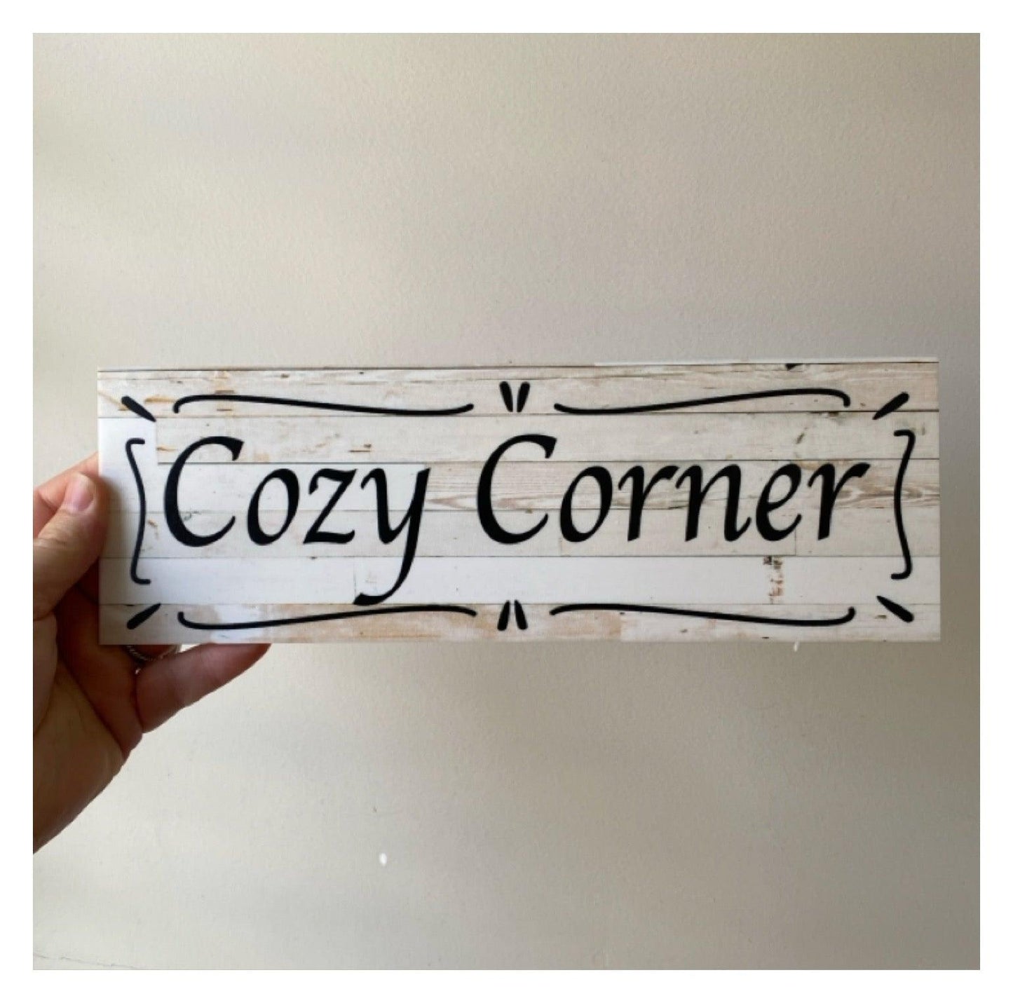 Cottage Custom Personalised Rustic Chic Sign