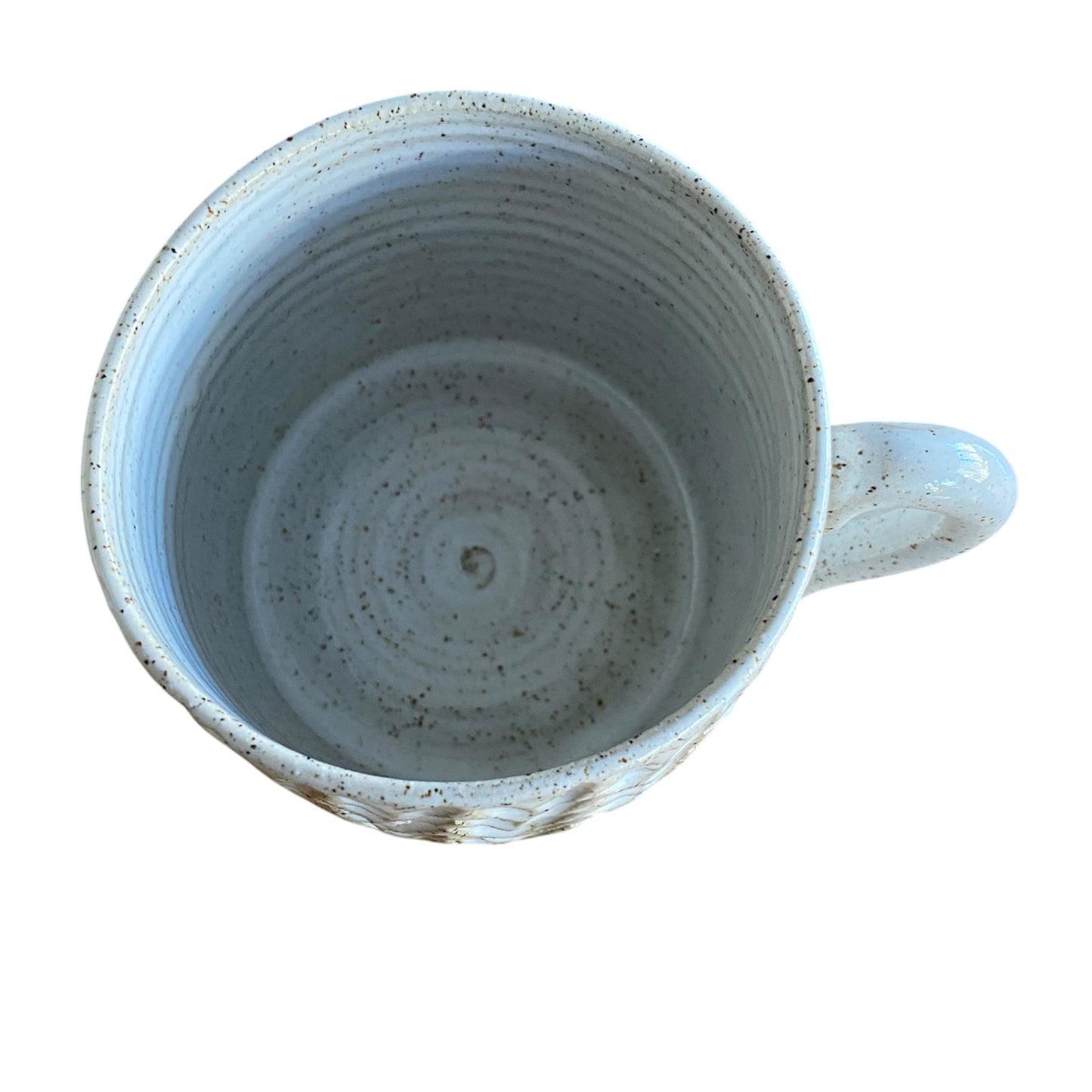 Handmade Hearts Texture Ceramic Mug | Aussie Made Wolf and Clay | Romantic Cosy Gift