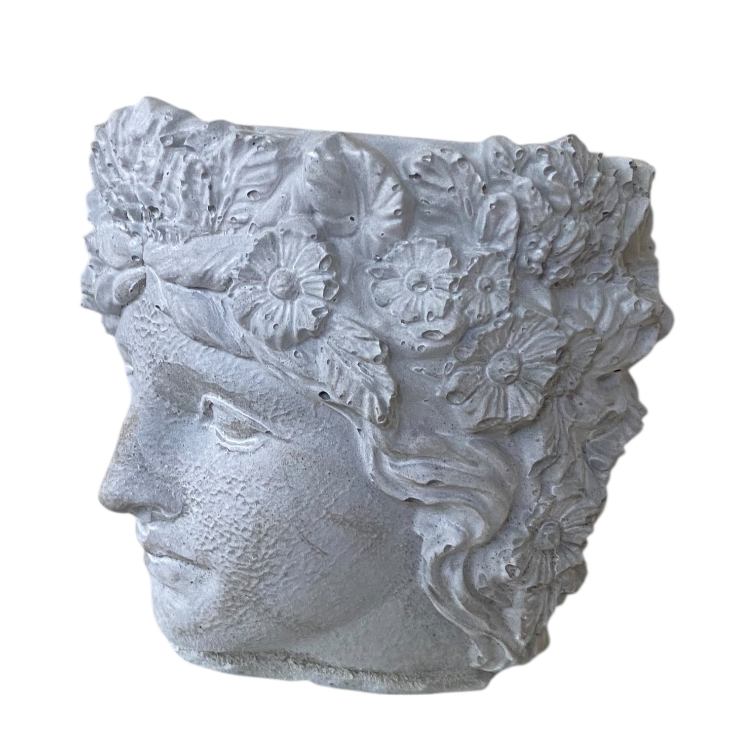 Handmade Concrete Planter Pot Lady Flower - Australian Made Succulent Pot - Set of 1, 2 or 3