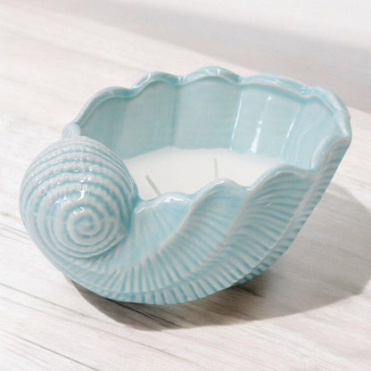 Shell Candle Whale Seahorse Shells Gift - The Renmy Store Homewares & Gifts 