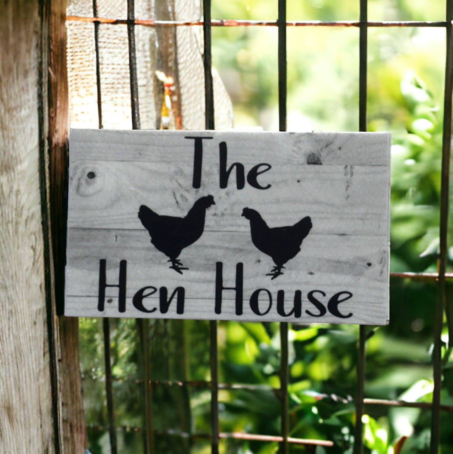 The Hen House Grey Style Sign - The Renmy Store Homewares & Gifts 