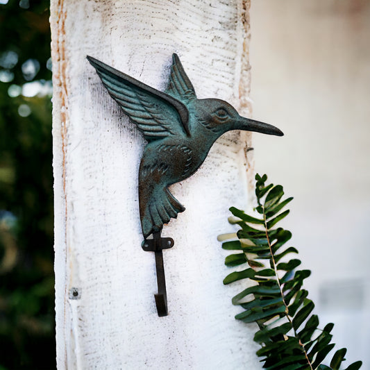 Hook Humming Bird Rustic - The Renmy Store Homewares & Gifts 