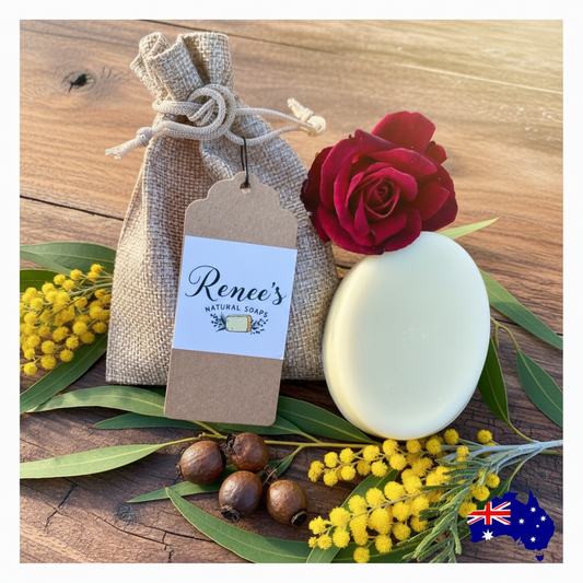 Whale Beeswax Candle Olive Oil Soap Gift Set Australian Handmade