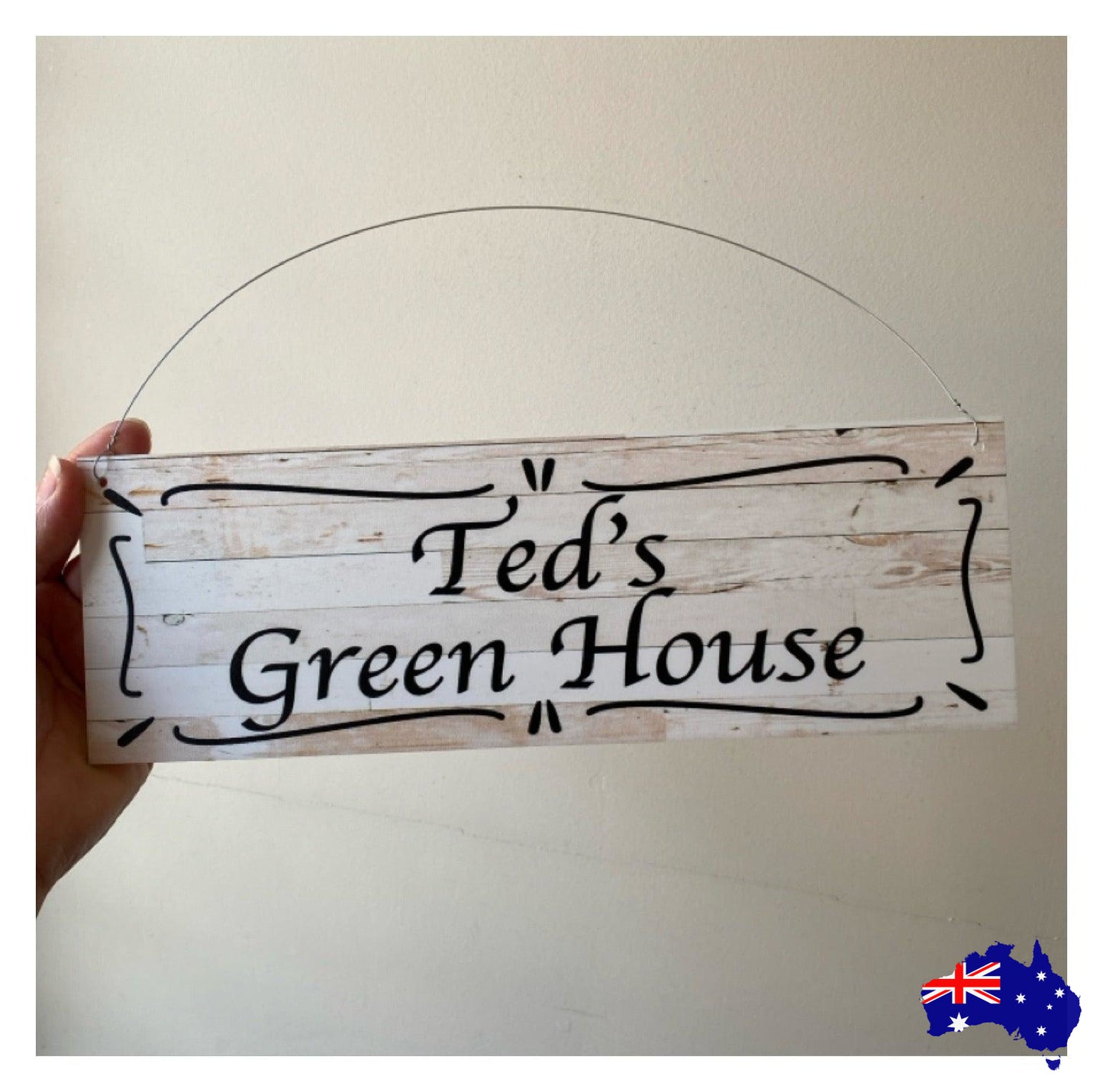 Cottage Custom Personalised Rustic Chic Sign - The Renmy Store Homewares & Gifts 