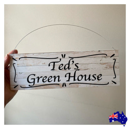 Cottage Custom Personalised Rustic Chic Sign - The Renmy Store Homewares & Gifts 