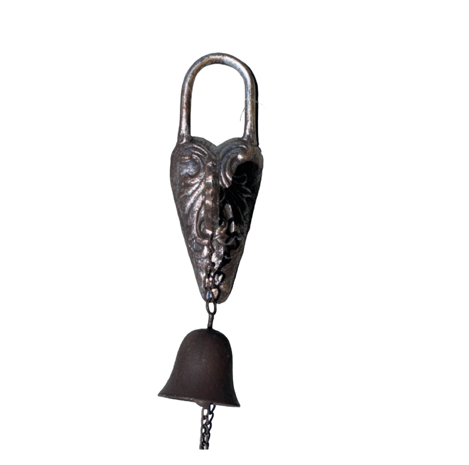 Door Bell Heart Lock Vintage - The Renmy Store Homewares & Gifts 