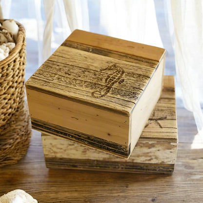 Nautical Wooden Box Nautical Beach House