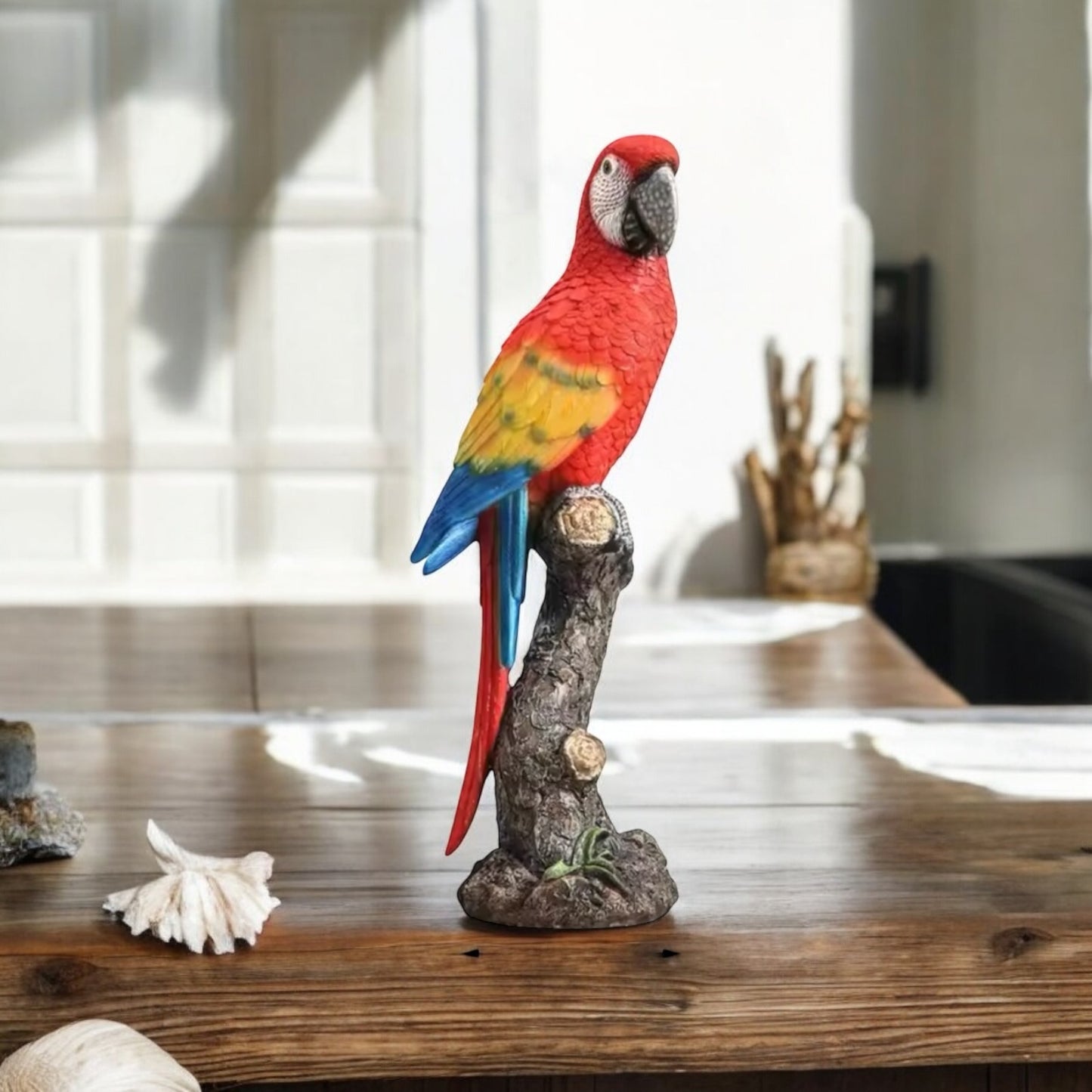 Macaw Parrot Red Ornament