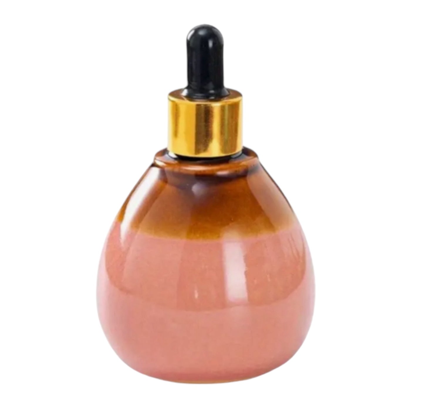 Castor Oil Organic Vrindavan Pottery Dropper Bottle Pink Gift Pack