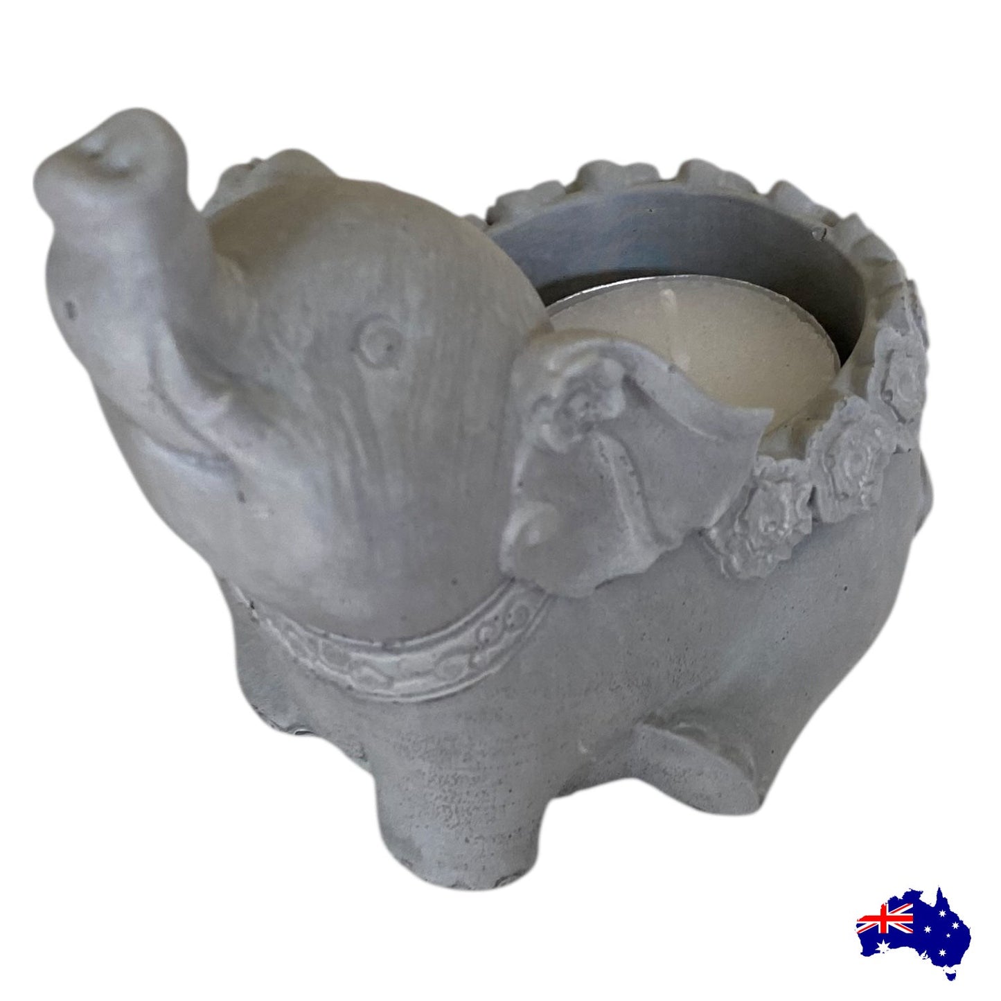 Planter Pot Elephant Aussie Handmade Concrete