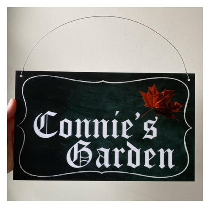 Potting Shed Personalised Custom Garden Sign - The Renmy Store Homewares & Gifts 