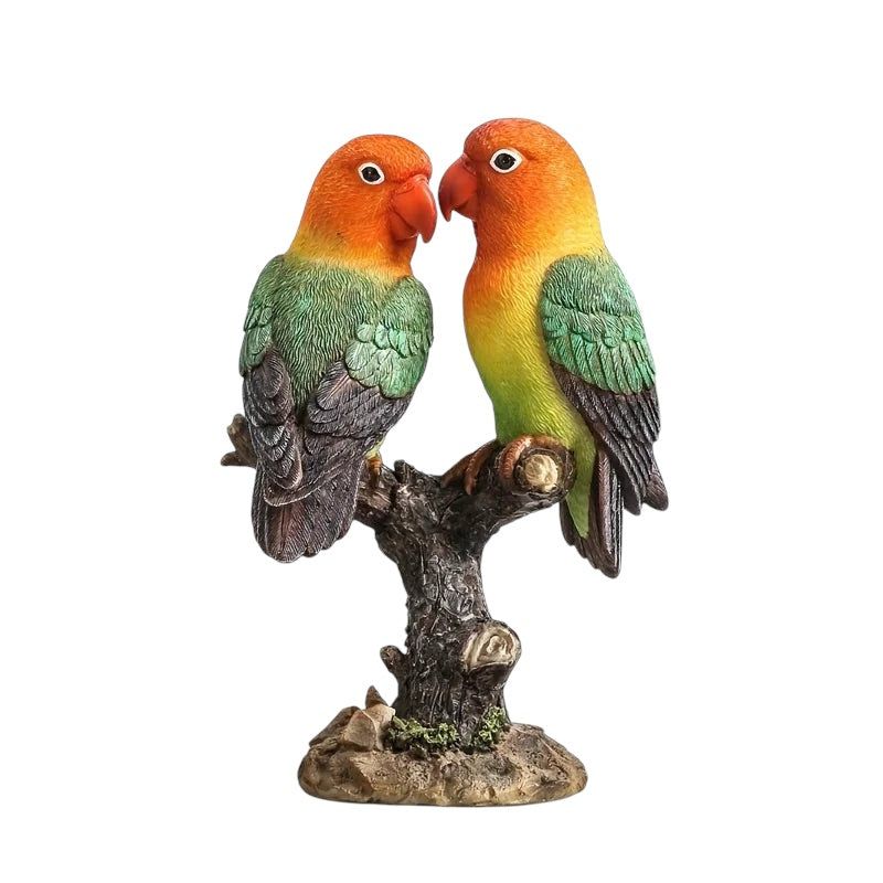 Love Birds Parrot Ornament