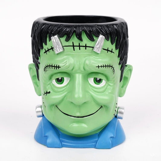 Planter Pot Pen Holder Garden Zombie Ghost Frankenstein Decoration
