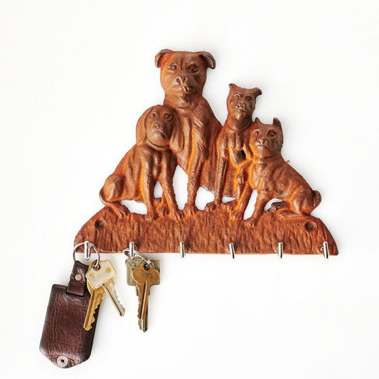 Dog Hook Key Rack Vintage - The Renmy Store Homewares & Gifts 