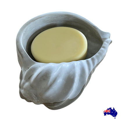 Planter Pot Dish Soap Sea Shell Coastal Aussie Handmade Concrete