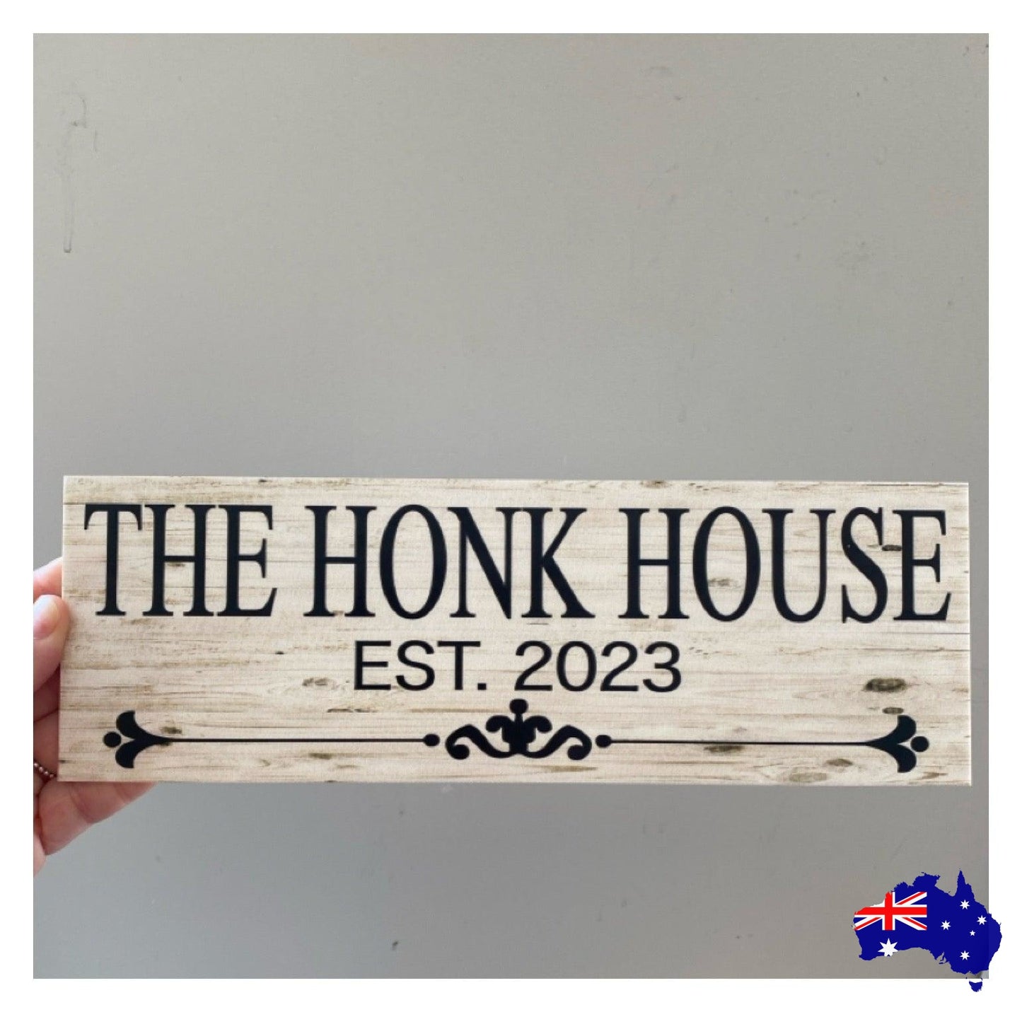 Residence House Surname Name Custom Personalised Sign - The Renmy Store Homewares & Gifts 