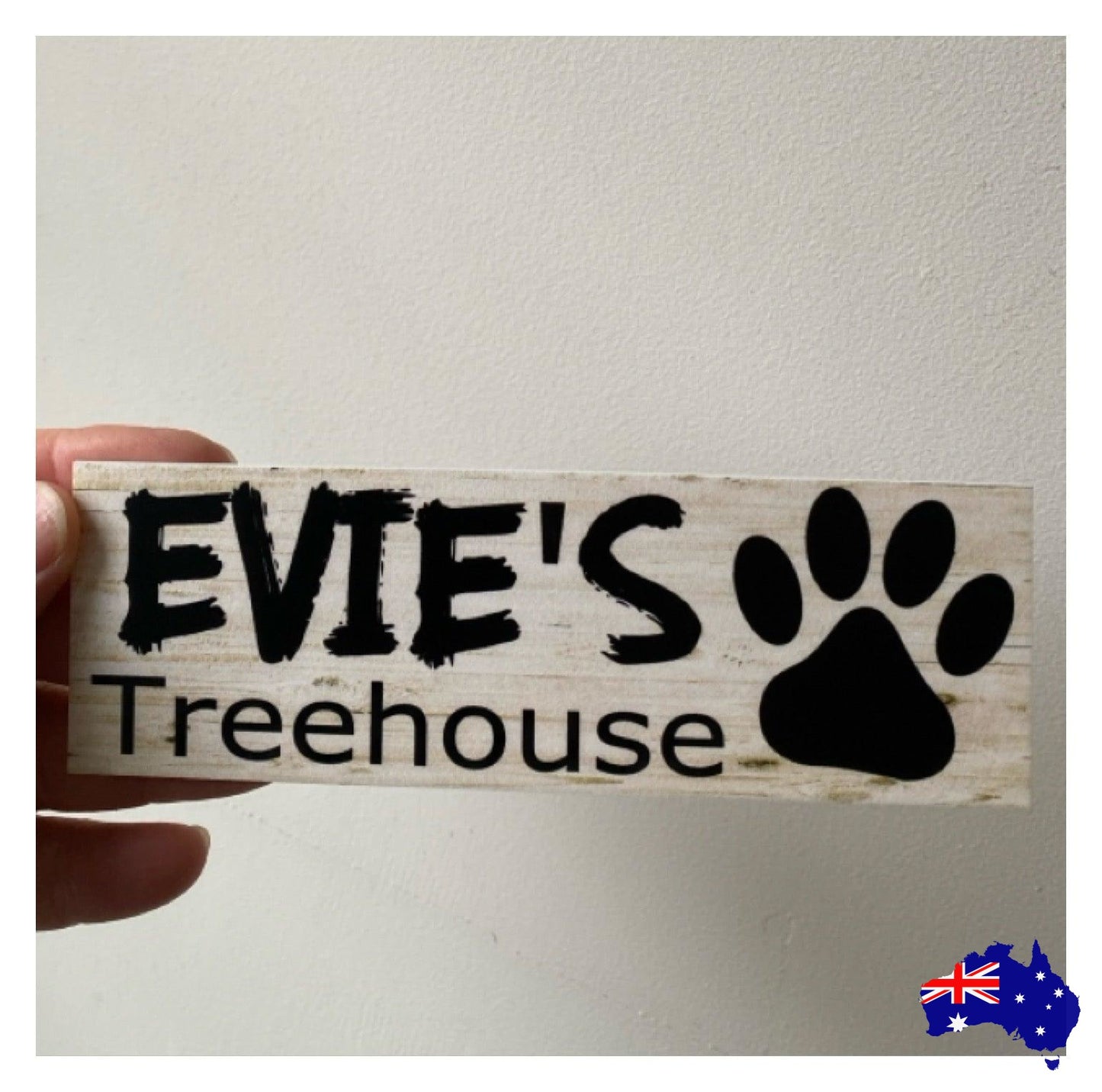 Dog Kennel House Custom Personalised Pets Name Sign - The Renmy Store Homewares & Gifts 