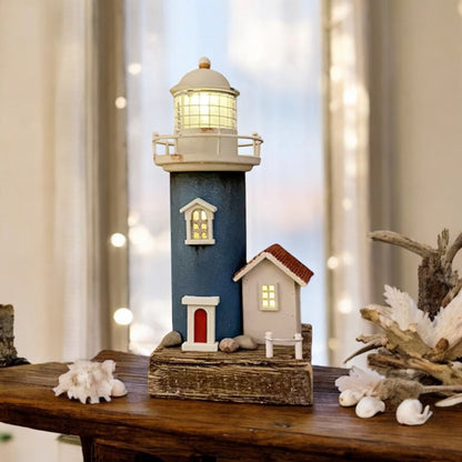 Lighthouse LED Light Retro Nautical Coastal