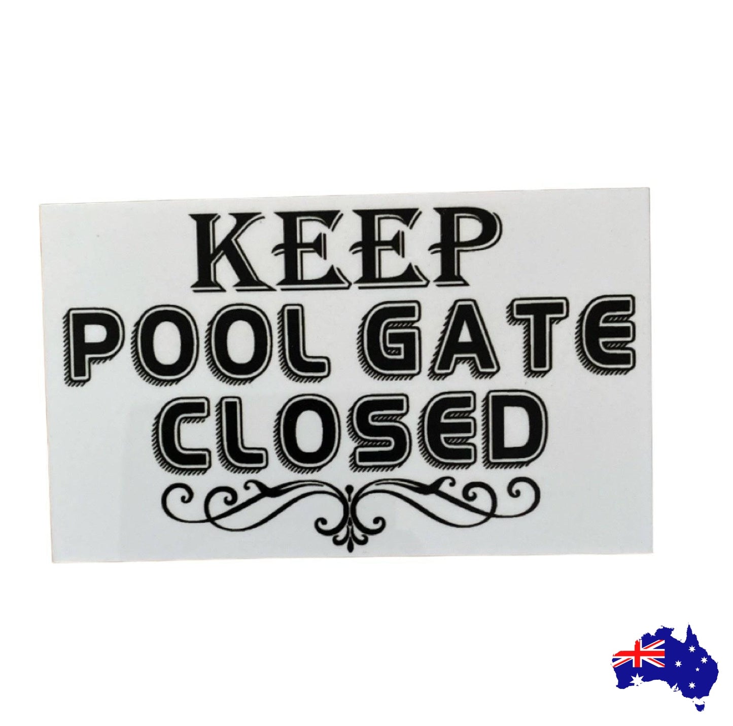 Keep Pool Gate Closed Sign - The Renmy Store Homewares & Gifts 