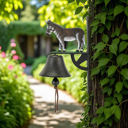 Doorbell Donkey Vintage Country Rustic Cast Iron