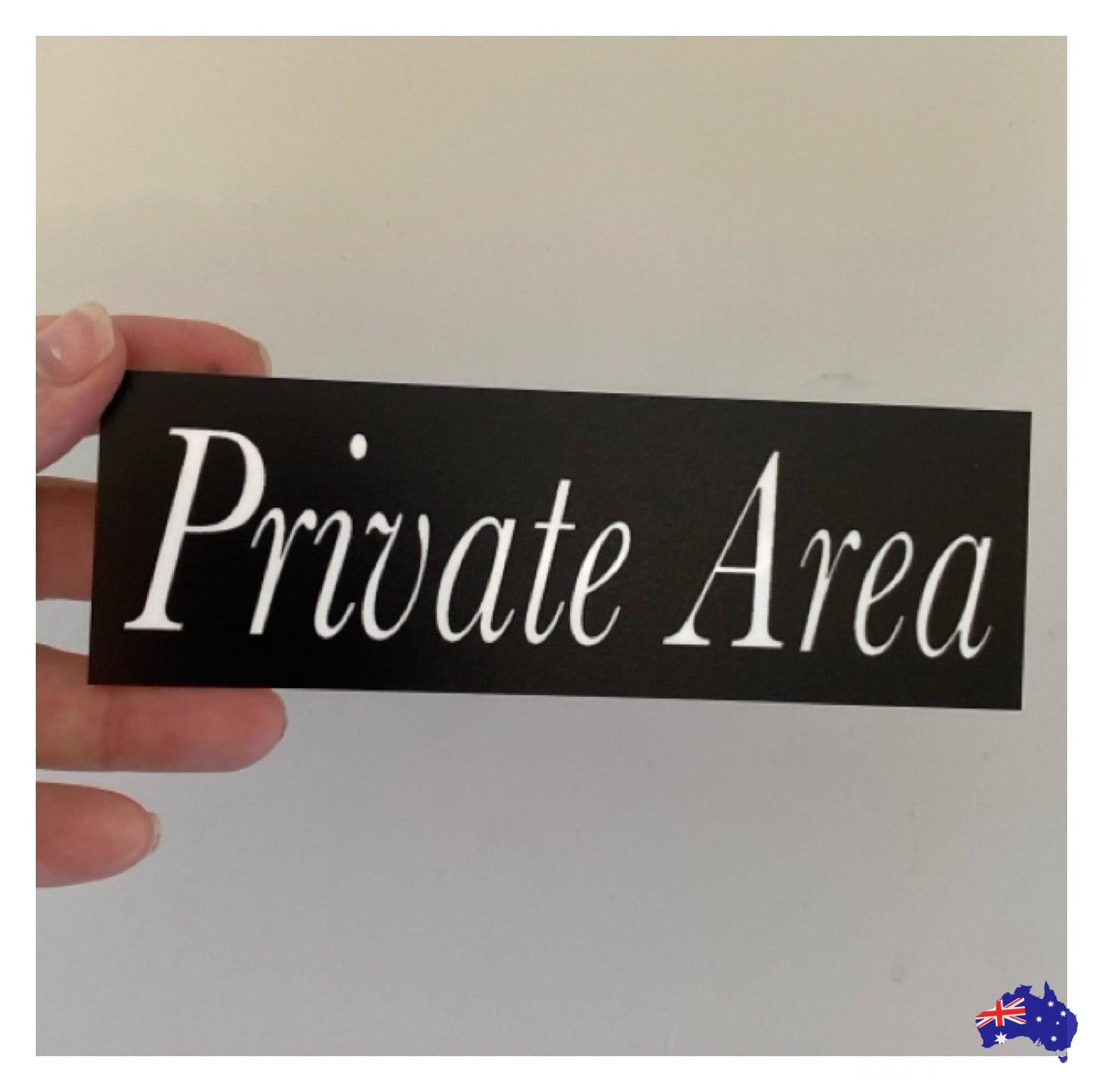 Black White Custom Personalised Sign - The Renmy Store Homewares & Gifts 