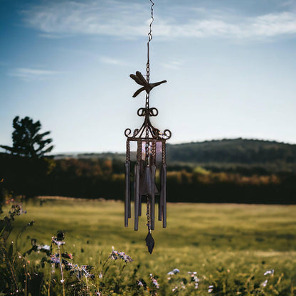 Wind Chime Dragonfly Vintage Garden - The Renmy Store Homewares & Gifts 