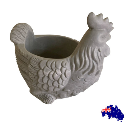 Pure Beeswax Chicken Rooster Candle Aussie Handmade