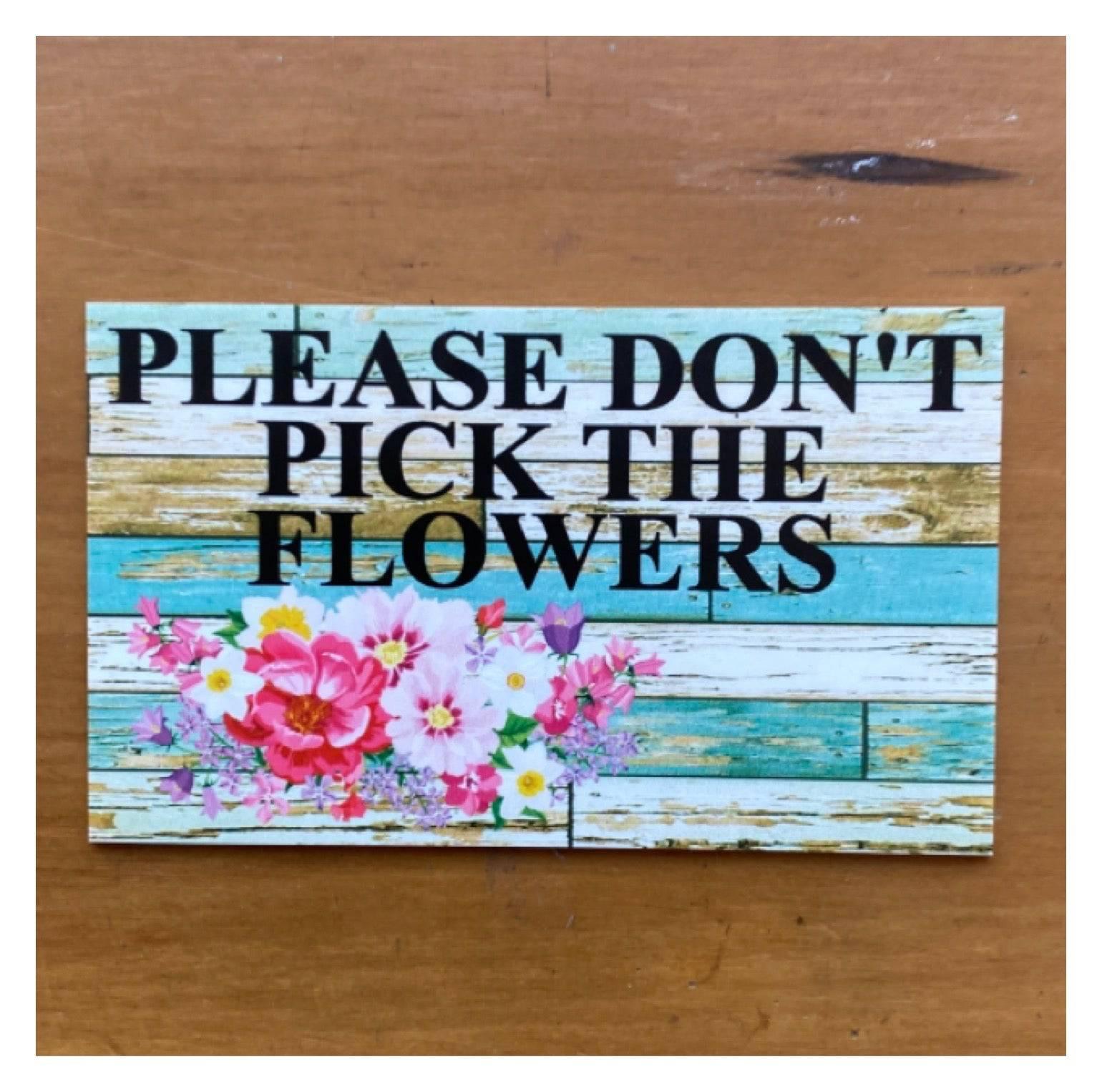 Floral Spring Pink Cottage Custom Sign - The Renmy Store Homewares & Gifts 