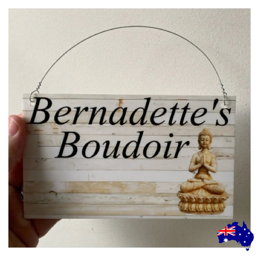 Buddha Thai Namaste Sign - The Renmy Store Homewares & Gifts 