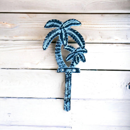 Hook Palm Tree Rustic Blue - The Renmy Store Homewares & Gifts 